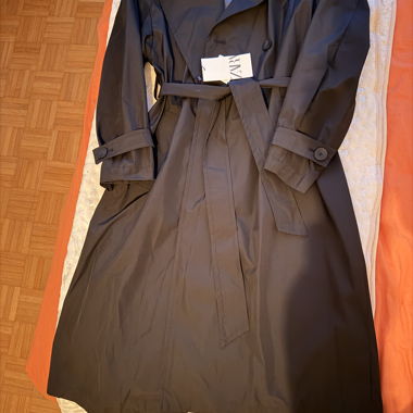 Trench nero Zara