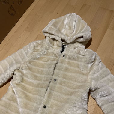 Plüschjacke