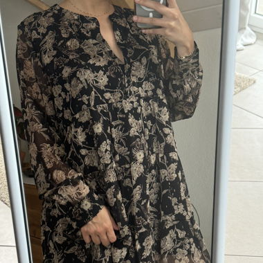 Robe plumetis 