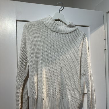 Strickpulli weiss