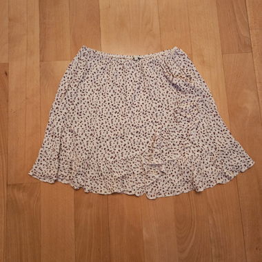 Gonna Brandy Melville con volant e fiori
