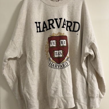 Felpa Oversize Harvard