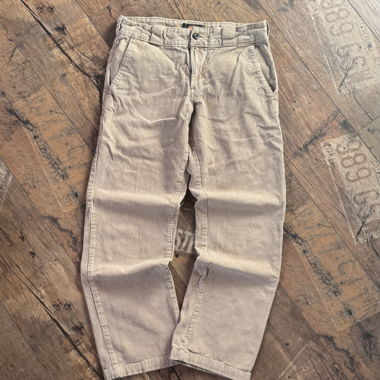 Pantaloni Chino Beige in Velluto a Coste Dickies