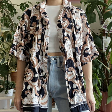 hawaiian batik shirt
