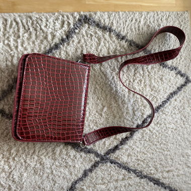Borsa a tracolla rossa