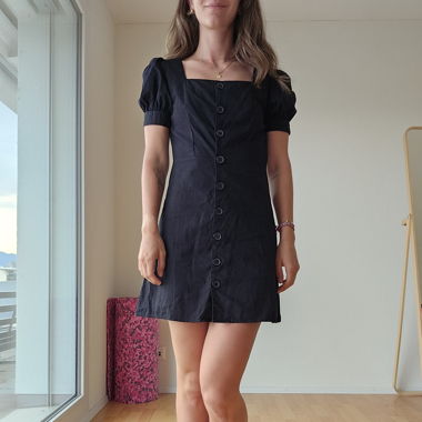 Mango - Linen Dress
