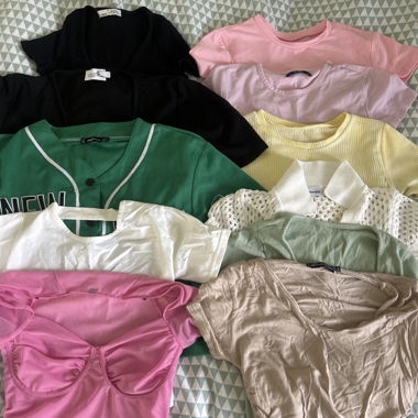 Ensemble de hauts pour femmes, 11 pièces