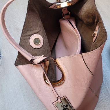 Set di 2 borse rosa