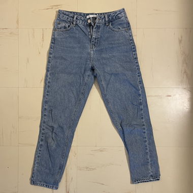 Zara Mom-Jeans blau EUR 34