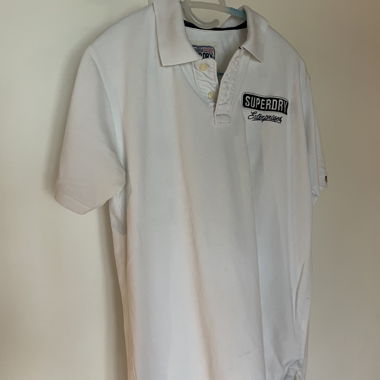 Polo Superdry bianco