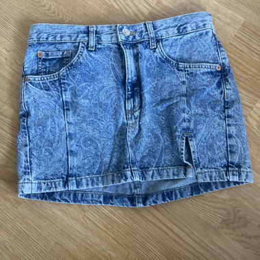 Gonna mini in denim Y2K