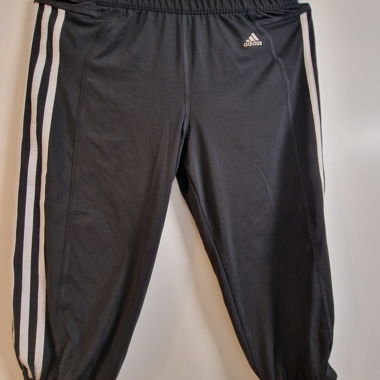Pantalon de sport 3/4 Adidas noir