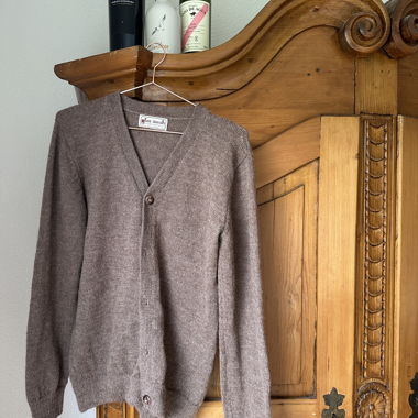 Cardigan en alpaga