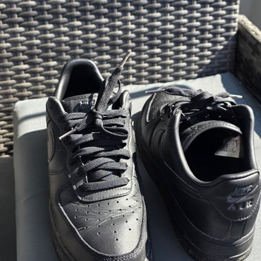 Nike Air Force 1 schwarze Sneaker