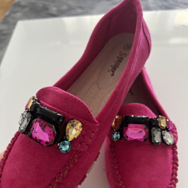 Neue Schuhe ,,Crystal „Fuchsie 