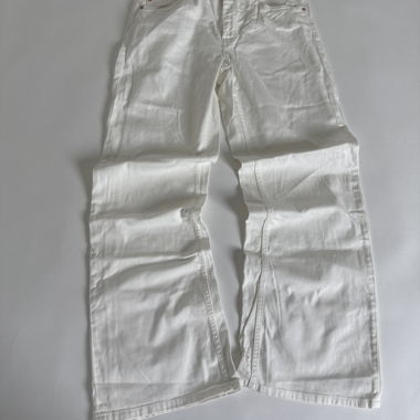 White Denim 1953 wide leg summer Pants