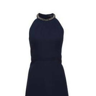 Neues Chiffon Kleid
