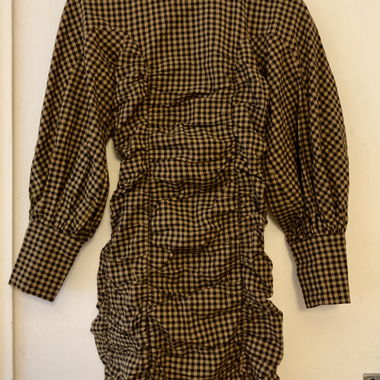 Robe à carreau Zara