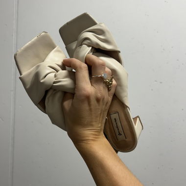 Beige Stradivarius High Heels