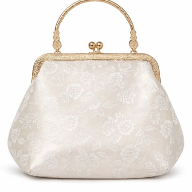 Clutch mit Blumenmuster