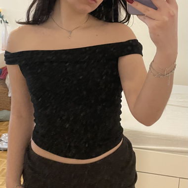 schulterfreies top