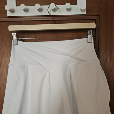White Skort