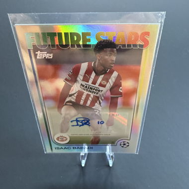 Carta autografata Isaac Babadi