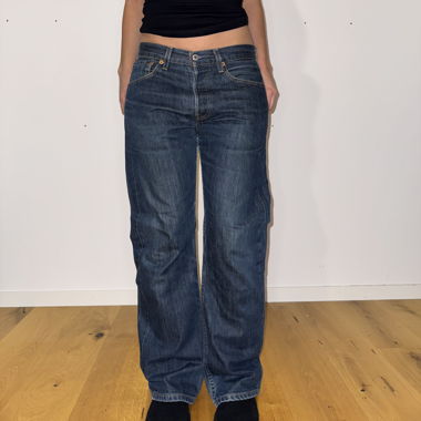 Levi's 501 Jeans - dark blue denim
