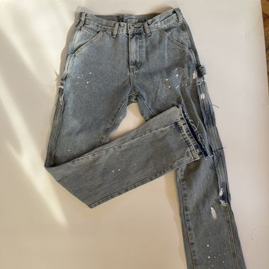 Jeans flaire bleu 