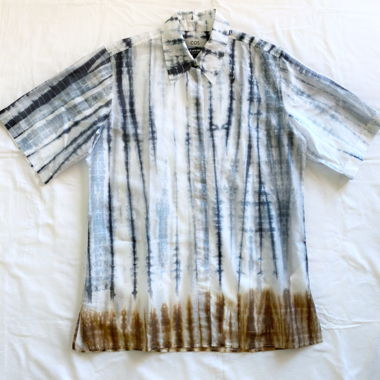 Chemise COS x Tabata Shibori tie-dye T40 neuve 