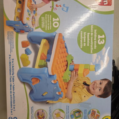 Tavolo Attività Brun 2-in-1