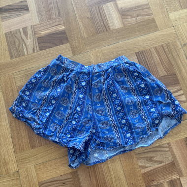 Short Hollister blu fantasia