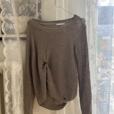 Maglione in maglia taupe “Only”