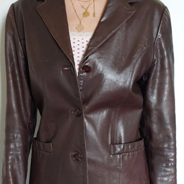 Veste cuir