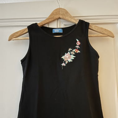 Top with embroidery 