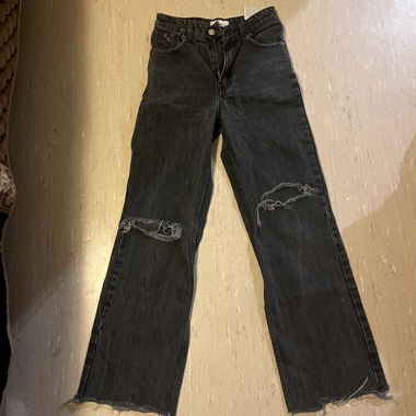 Black baggy jeans -zara