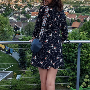 Florales Kleid