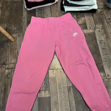 pink Nike jogging pants