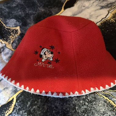 Red Minnie Fleece Hat