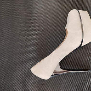 plateau high heels