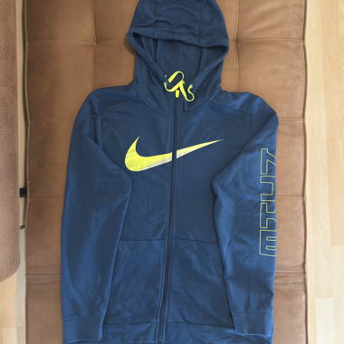Nike Herren Sport Clash Dri-FIT Hoodie mit durchgehendem Reissverschluss