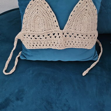 Crocheted Bikini Top