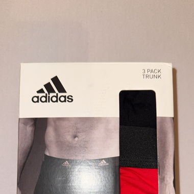 Original Adidas Underwear black & red