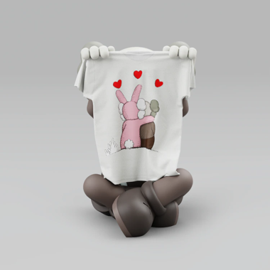 Kaws X Warhol Bunny Shirt