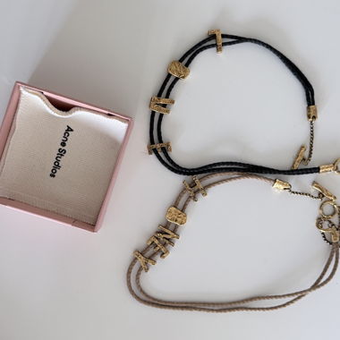 Acne Studios Bracelets Set