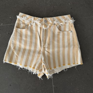 TOPSHOP gestreifte Shorts