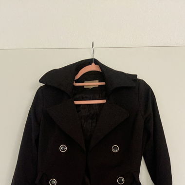 Trenchcoat Black Size XS 