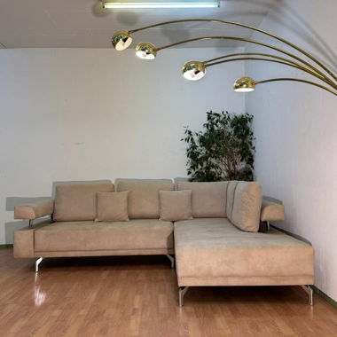 Corner Sofa with Electric Extend Function