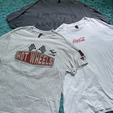 Drei T-Shirt Bundle in S/M