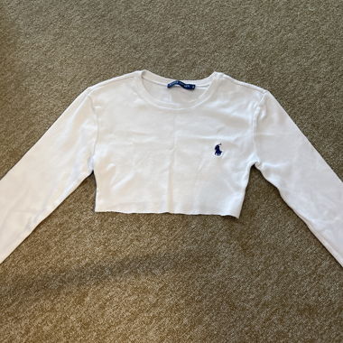 Haut blanc Ralph Lauren